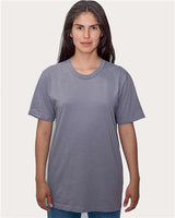 Los Angeles Apparel 20001 USA-Made Fine Jersey T-Shirt #color_Slate