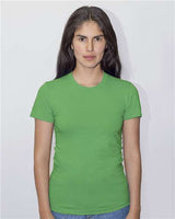 Los Angeles Apparel 21002 USA-Made Women's Fine Jersey T-Shirt #color_Grass Green
