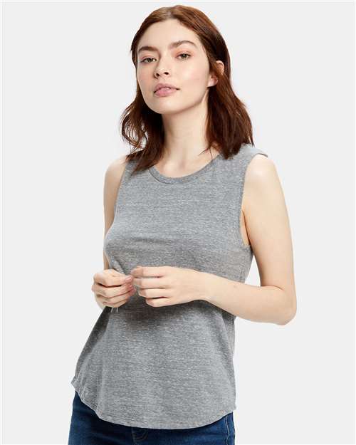 US Blanks US116 Women's Muscle Tank Top #color_Tri Grey