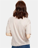 US Blanks US309 Ladies' Boxy Open Neck Top #color_CHAMPAGNE