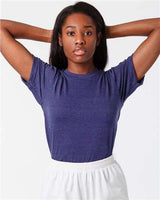 Los Angeles Apparel TR01 USA-Made Triblend T-Shirt #color_Tri-Indigo