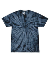 Tie-Dye CD101 Adult 5.4 oz. 100% Cotton Spider T-Shirt #color_SPIDER NAVY