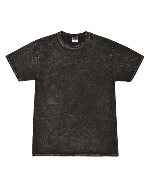 Tie-Dye CD1300 Adult 100% Cotton Vintage Wash T-Shirt #color_MINERAL BLACK
