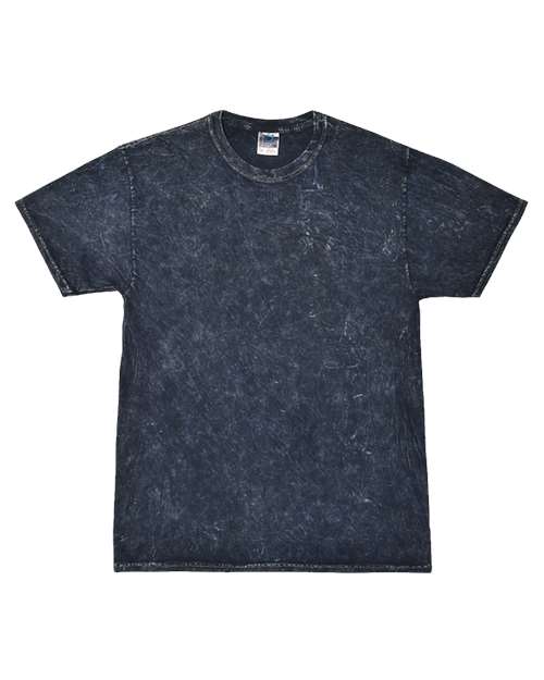 Tie-Dye CD1300 Adult 100% Cotton Vintage Wash T-Shirt #color_MINERAL NAVY
