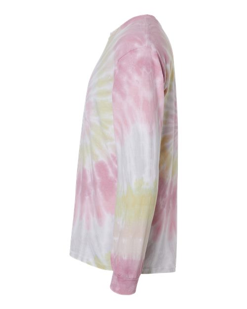 Colortone 2000 Tie-Dyed Long Sleeve T-Shirt #color_Desert Rose