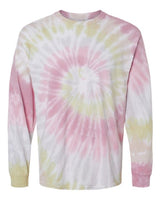 Colortone 2000 Tie-Dyed Long Sleeve T-Shirt #color_Desert Rose