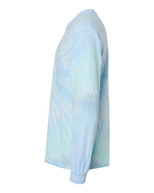 Colortone 2000 Tie-Dyed Long Sleeve T-Shirt #color_Lagoon