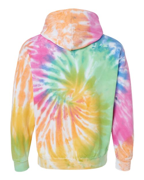 Colortone 8777 Tie-Dyed Hooded Sweatshirt #color_Eternity