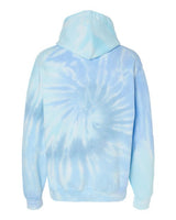 Colortone 8777 Tie-Dyed Hooded Sweatshirt #color_Lagoon