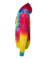 Colortone 8777 Tie-Dyed Hooded Sweatshirt #color_Reactive Rainbow