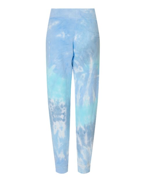 Colortone 8999 Tie-Dyed Joggers #color_Lagoon