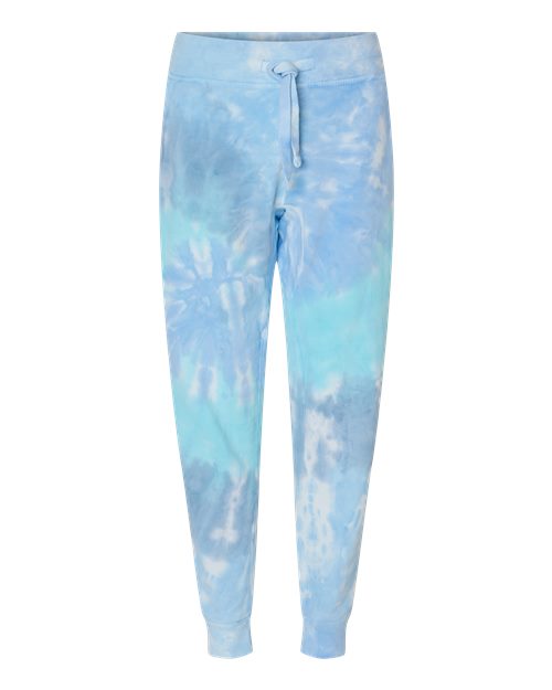 Colortone 8999 Tie-Dyed Joggers #color_Lagoon