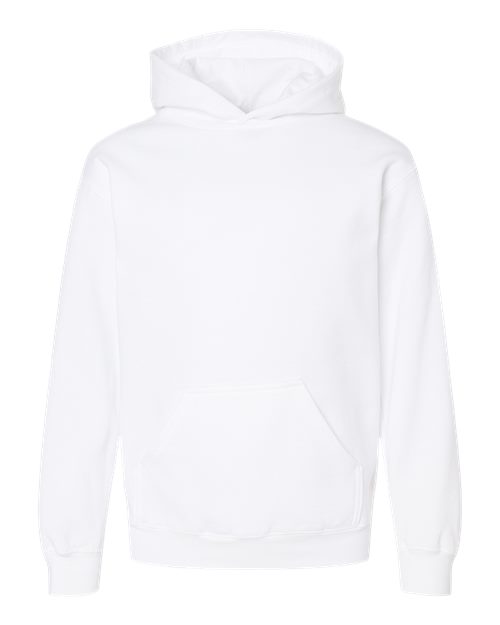 Tultex 320Y Youth Hooded Sweatshirt #color_White