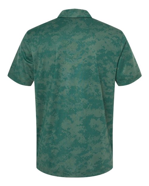 Adidas A550 Camo Polo #color_Green Oxide