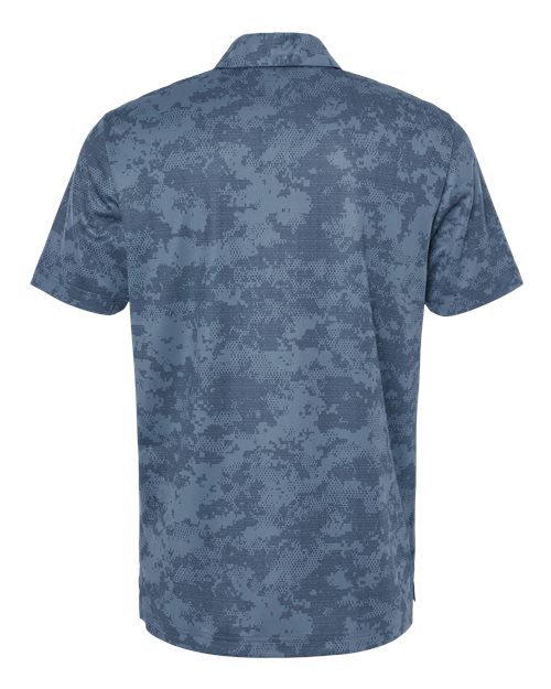 Adidas A550 Camo Polo #color_Tech Ink