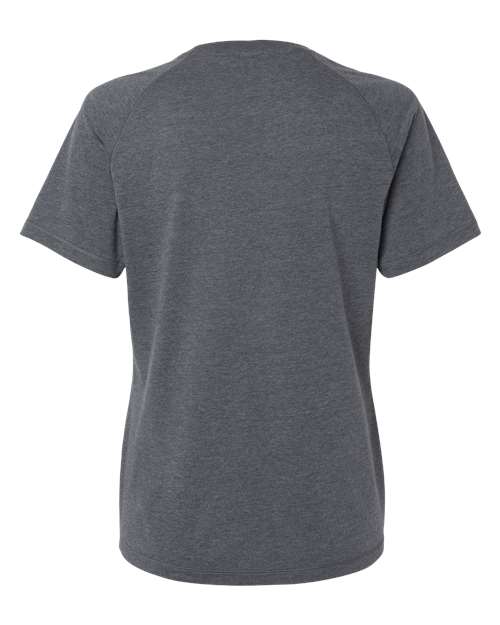 Adidas A557 Women's Blended T-Shirt #color_Dark Grey Heather