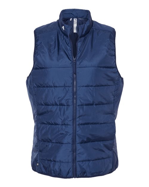 Adidas A573 Women's Puffer Vest #color_Team Navy Blue