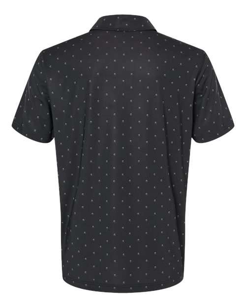 Adidas A574 Pine Tree Polo #color_Black/ Grey Three