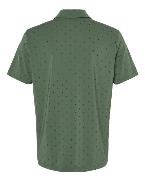 Adidas A574 Pine Tree Polo #color_Green Oxide/ Black
