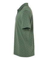 Adidas A574 Pine Tree Polo #color_Green Oxide/ Black