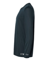 Oakley FOA402992 Team Issue Hydrolix Long Sleeve T-Shirt #color_Blackout