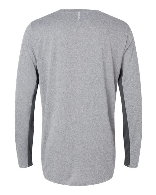 Oakley FOA402992 Team Issue Hydrolix Long Sleeve T-Shirt #color_New Granite Heather