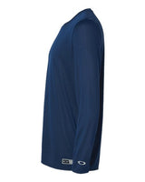 Oakley FOA402992 Team Issue Hydrolix Long Sleeve T-Shirt #color_Team Navy
