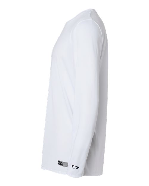 Oakley FOA402992 Team Issue Hydrolix Long Sleeve T-Shirt #color_White
