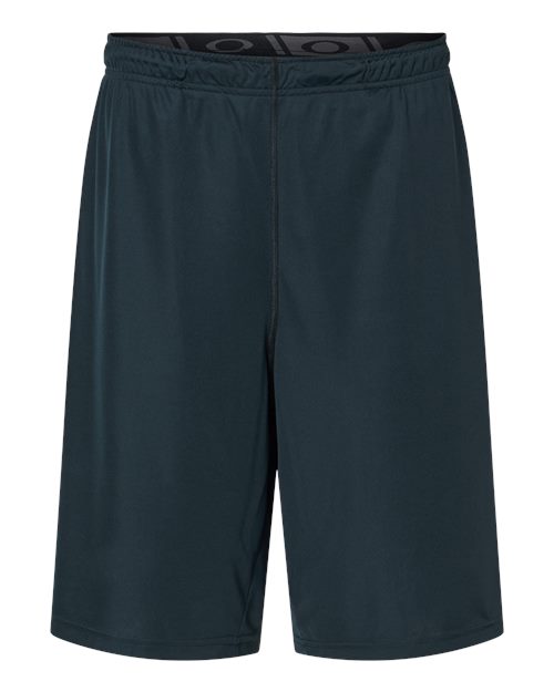 ""Oakley FOA402995 Team Issue Hydrolix 9" Shorts" #color_Blackout"