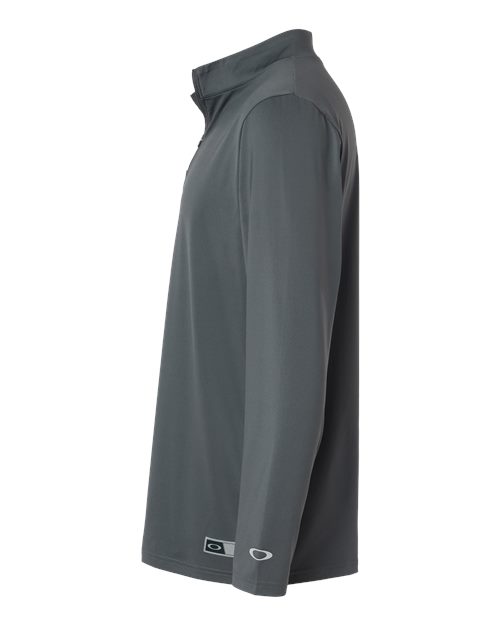 Oakley FOA402997 Team Issue Podium Quarter-Zip Pullover #color_Forged Iron