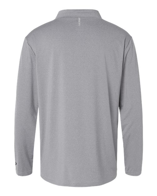 Oakley FOA402997 Team Issue Podium Quarter-Zip Pullover #color_New Granite Heather