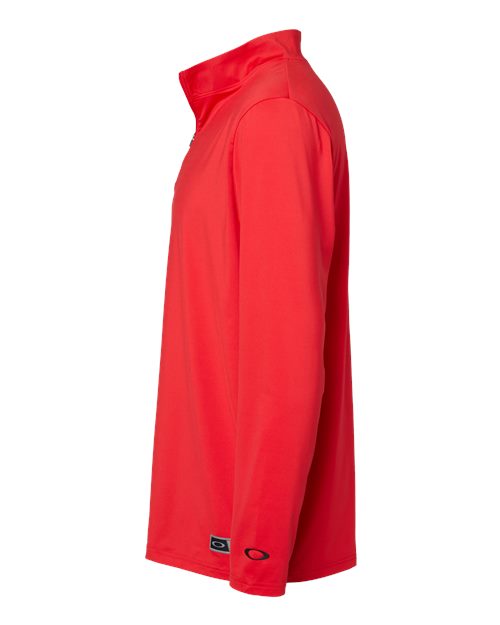 Oakley FOA402997 Team Issue Podium Quarter-Zip Pullover #color_Team Red