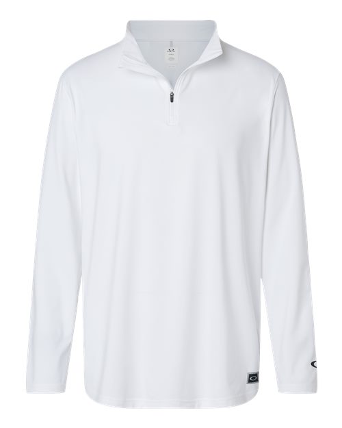 Oakley FOA402997 Team Issue Podium Quarter-Zip Pullover #color_White