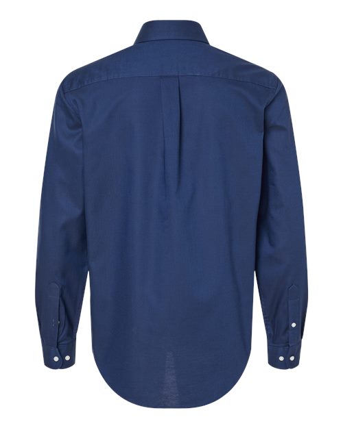 Tommy Hilfiger 13TH106 New England Cotton Oxford Shirt #color_Navy Blazer