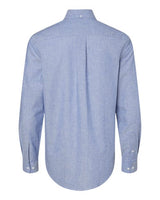 Tommy Hilfiger 13TH107 Cotton/Linen Shirt #color_Mazarine Blue