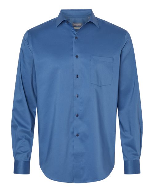 Van Heusen 13V0478 Ultra Wrinkle Free Shirt #color_Smokey Blue