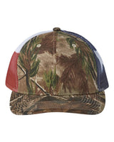Kati S700M Printed Mesh Trucker Cap #color_All Purpose/ Texas Flag