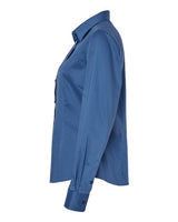 Van Heusen 13V0479 Women's Ultra Wrinkle Free Shirt #color_Smokey Blue