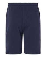Independent Trading Co. IND20SRT Midweight Fleece Shorts #color_Classic Navy