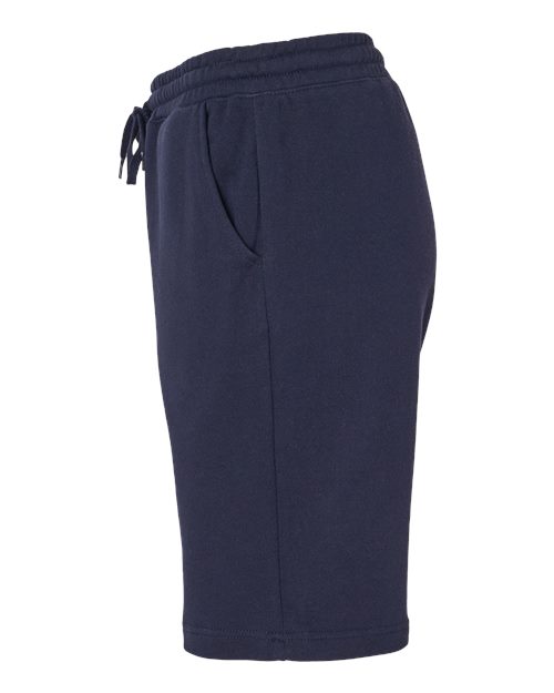Independent Trading Co. IND20SRT Midweight Fleece Shorts #color_Classic Navy