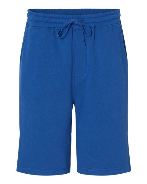 Independent Trading Co. IND20SRT Midweight Fleece Shorts #color_Royal