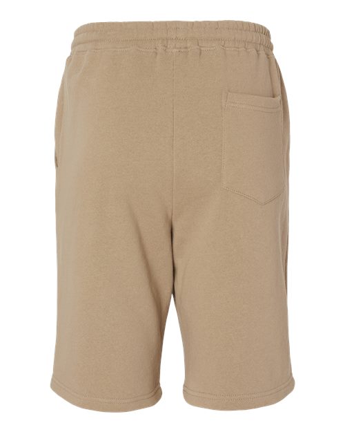 Independent Trading Co. IND20SRT Midweight Fleece Shorts #color_Sandstone