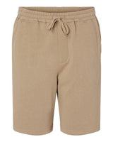 Independent Trading Co. IND20SRT Midweight Fleece Shorts #color_Sandstone