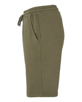 Independent Trading Co. IND20SRT Midweight Fleece Shorts #color_Army