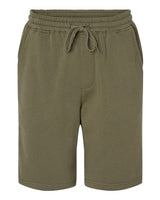 Independent Trading Co. IND20SRT Midweight Fleece Shorts #color_Army