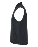 Independent Trading Co. EXP560V Insulated Canvas Workwear Vest #color_Black