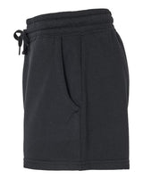 Independent Trading Co. PRM20SRT Women’s Lightweight California Wave Wash Fleece Shorts #color_Black