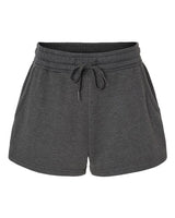 Independent Trading Co. PRM20SRT Women’s Lightweight California Wave Wash Fleece Shorts #color_Shadow