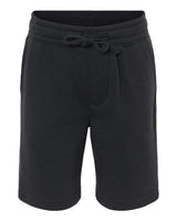 Independent Trading Co. PRM16SRT Youth Lightweight Special Blend Fleece Shorts #color_Black
