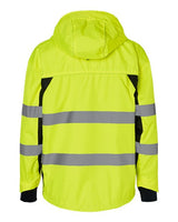 Kishigo WB102 Premium Black Series Windbreaker #color_Lime/ Black